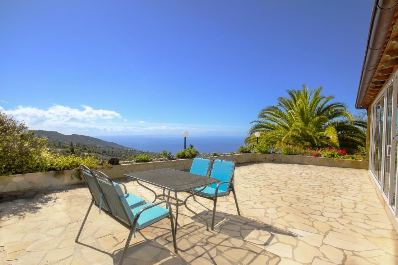 Feriendomizil Finca Tijarafe Mit Beheiztem, Abdeckbarem Pool Exterior photo